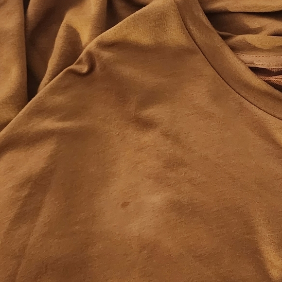 Fabletics Luxe Womens Crew Neck High-Low Drawstring Hem Pullover Sweatshirt XXL. - Picture 8 of 8